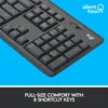 Logitech MK295 Silent Wireless Combo Tastatur Maus Produktbild-Vorschau 23