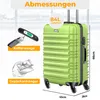 KESSER® Reisekoffer Hartschalen Koffer mit Zahlenschloss, Produktbild-Vorschau 2