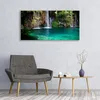 Acrylglasbilder 120x60 Wandbild Druck See Wasserfall Natur Produktbild-Vorschau 3