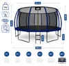 Aga SPORT EXCLUSIVE Trampoline 500 cm Bleu foncé + filet de Voir les images du produit 5