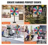 kolo štěstí o průměru 91 cm s 18 přihrádkami, ruleta s Náhled obrázku produktu 6
