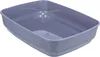 TRIXIE Katzentoilette Delio, mit Rand - lila/weiß - 38 × 20 Produktbild-Vorschau 2