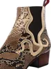 Jeffery West Bedruckte Chelsea-Stiefel mit Schlangenmuster, Produktbild-Vorschau 8
