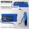 EXTENSILO Akku kompatibel mit Yard Force Compact 400Ri, Produktbild-Vorschau 5