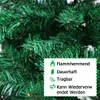 Arbre de Noël artificiel Ikodm, 210 cm, vert, avec 950 Voir les images du produit 5