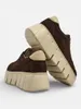 Damen-Sneakers Flora Dunkelbraun Leder Bequem für den Produktbild-Vorschau 7