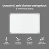 vidaXL Kuchyňský splashback Transparent 90 x 60 cm Tvrzené Náhled obrázku produktu 6