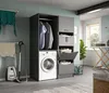 Free wasmachinekast 3 deuren, 1 vouwdeur, 2 planken Productafbeelding-voorbeeld 7
