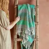 Isnel Decke, Blue, Recycelte Baumwolle Produktbild-Vorschau 9