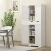 HOMCOM Meuble de salle de bain, meuble de rangement avec Voir les images du produit 7