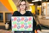 MuchoWow® Laptop Aufkleber Sticker Cover Donut - Muster - Produktbild-Vorschau 5