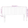 vidaXL Kopfteile 2 Stk. Hellgrau 72x5x78/88 cm Samt -  Produktbild-Vorschau 9