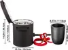 VEVOR Propan Schmelzofen 4 KG, Gas Metall Schmelzofen Produktbild-Vorschau 8