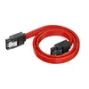 deleyCON 60 cm SATA 3 Kabel Nylon 6 Gbit/s Datenkabel SATA Produktbild-Vorschau 3