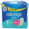 Serviettes hygiéniques Always Maxi 9 pièces testées Voir les images du produit 4