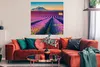 MuchoWow® Poster Lavendel - Berg - Blumen 100x100 cm - Produktbild-Vorschau 2