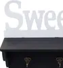 Wandgarderobe MCW-D41 Sweet Home, Garderobe Regal, 4 Haken Produktbild-Vorschau 2