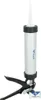 A product shot of a caulk gun on a white background. Produktbild-Vorschau