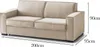 Festes Sofa Daarn, 3-Sitzer-Sofa, 100%  Italy, Produktbild-Vorschau 3
