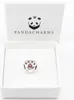 PANDACHARMS Pfötchenherz Rot Charm, 925er Sterling Silber, Produktbild-Vorschau 2