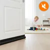 Türdichtung 90cm Schwarz, Zugluftstopper mit Produktbild-Vorschau 6