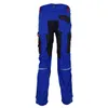 TERRAX WORKWEAR Herren Arbeitshose  Bundhose, Royal, Rot , Produktbild-Vorschau 3