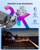 2K WiFi mini kamera do auta, přední kamera s aplikací, Náhled obrázku produktu 4