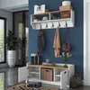 Skye Decor, P2 - 1636 - Walnut, Schränke, Flurständer, Produktbild-Vorschau 5