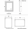 LED Badspiegel Badezimmerspiegel 50x70 mit Beleuchtung Produktbild-Vorschau 6
