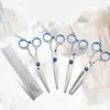 Professionelles Hundefriseur-Set mit Scheren, gebogener Produktbild-Vorschau 2