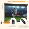 HOMCOM 84-Zoll 4:3 4K HD Motorisierte und elektrische Produktbild-Vorschau 3