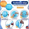 8 Stück Planeten-Papierlaternen für Kinder, Sonnensystem, Produktbild-Vorschau 7
