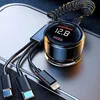 USB-Autotelefon-Ladeadapter mit einziehbarem Kabel, Produktbild-Vorschau 5