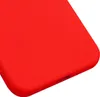 A close-up, angled view of a red phone case. Voir les images du produit