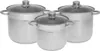 KINGHOFF Ensemble de Casseroles 6 Pièces KH-4311 Acier Voir les images du produit 7