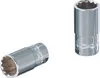 KS Tools 1/4 CHROMEplus 12-kant-Stecknuss, 1/4 Produktbild-Vorschau 1