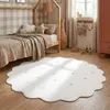 Teppich Kinderzimmer Rund - Cloudy Dots Weiß Produktbild-Vorschau 2