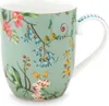 PIP STUDIO Jolie Flowers Blue Becher mit Henkel klein Set2 Produktbild-Vorschau 2