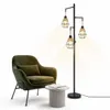 Stehlampe Industrial Vintage - 3 Flammig Käfig Lampenschirm Produktbild-Vorschau 1