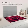 KitchenYeah© Herdabdeckplatte Rosen - Rot - Blumen , Produktbild-Vorschau 3
