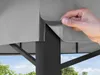 Pawilon ogrodowy 3x3 m ok. 180 g/m² plandeka dachowa z 4 Podgląd zdjęcia produktu 13