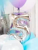 PartyDeco FB10M-7-018, Hračkársky balón, Fólie, Strieborná, Náhľad obrázku produktu 8