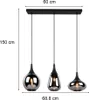 Lustr LUMINA černý Trio 317000332 Náhled obrázku produktu 10