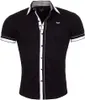 Brandneu Designer Kurzarm Hemd CARISMA uni CRM9023 Schwarz Produktbild-Vorschau 1