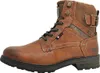 A single brown leather boot is shown against a white background. Anteprima dell’immagine prodotto