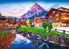 Trefl Puzzle Photo Odyssey Stadt in den Alpen, Schweiz, Anteprima dell’immagine prodotto 2