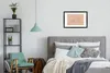 MuchoWow® MuchoWow® Gerahmtes Poster Elefant - Minimalismus Produktbild-Vorschau 5