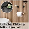 DEKAZIA® Toilettenpapierhalter Holz | Klopapierhalter ohne Produktbild-Vorschau 3