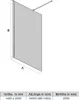 SONNI Walk-In Dusche 140x200cm voll satiniert mit 8mm Nano Produktbild-Vorschau 7