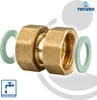 tecuro Verschraubung ÜWM/ÜWM 3/4 x 3/4 Zoll DN 15 - Produktbild-Vorschau 2